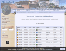 Tablet Screenshot of cblogbook.com